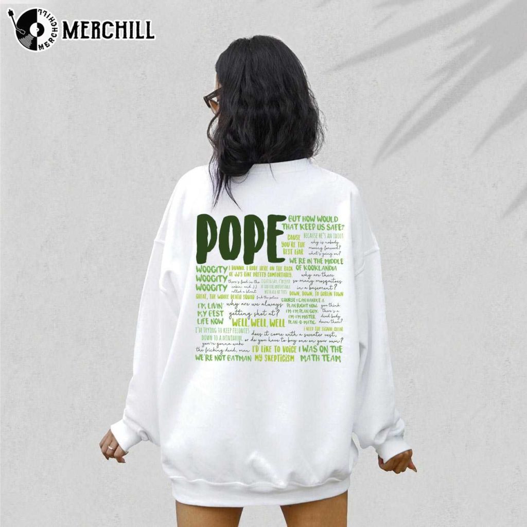 Pope Outer Banks Sweatshirt Printed Sides Obx Shirt Pogue Happy