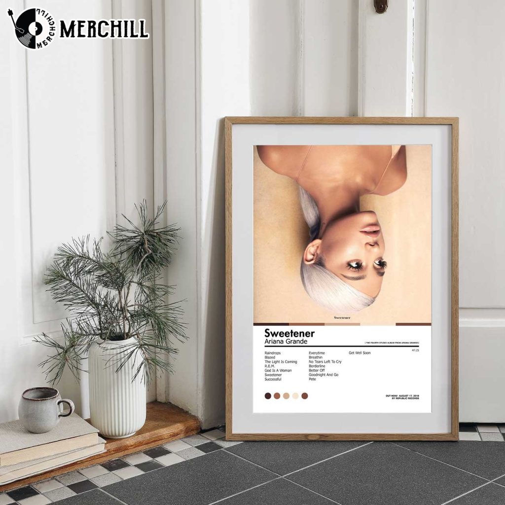 Ariana Grande Sweetener Album Cover Poster Gift For Music Lovers