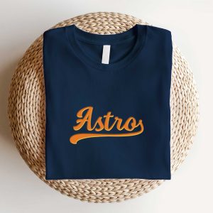 Astros Embroidered Shirt, Gifts for Astros Fans, Astros Houston Astros