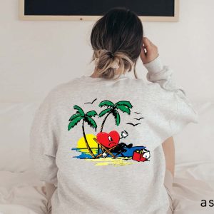 Bad Bunny Beach Shirt Un Verano Sin Ti Album Bad Bunny Graphic Tee 2
