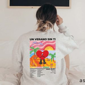 Bad Bunny Un Verano Sin Ti Shirt Music Album Shirt Gifts for Bad Bunny Fans 3