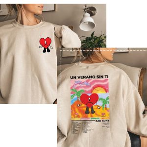 Bad Bunny Un Verano Sin Ti Shirt Music Album Shirt Gifts for Bad Bunny Fans