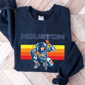 Black Houston Astros Shirt, Astros Gift, Baseball Games in Houston