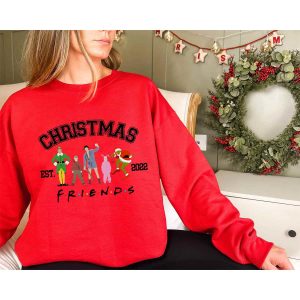 Christmas Friends Shirt Christmas Movie Shirts Grinch Griswold Buddy Parker Kevin 1