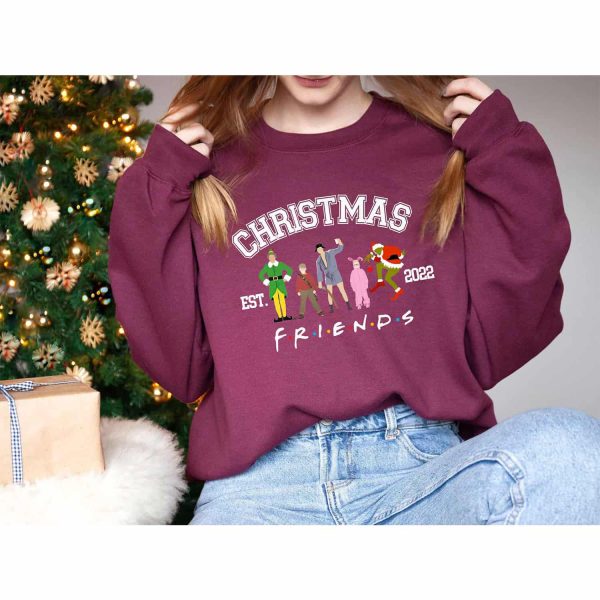 Christmas Friends Shirt, Christmas Movie Shirts, Grinch Griswold Buddy Parker Kevin