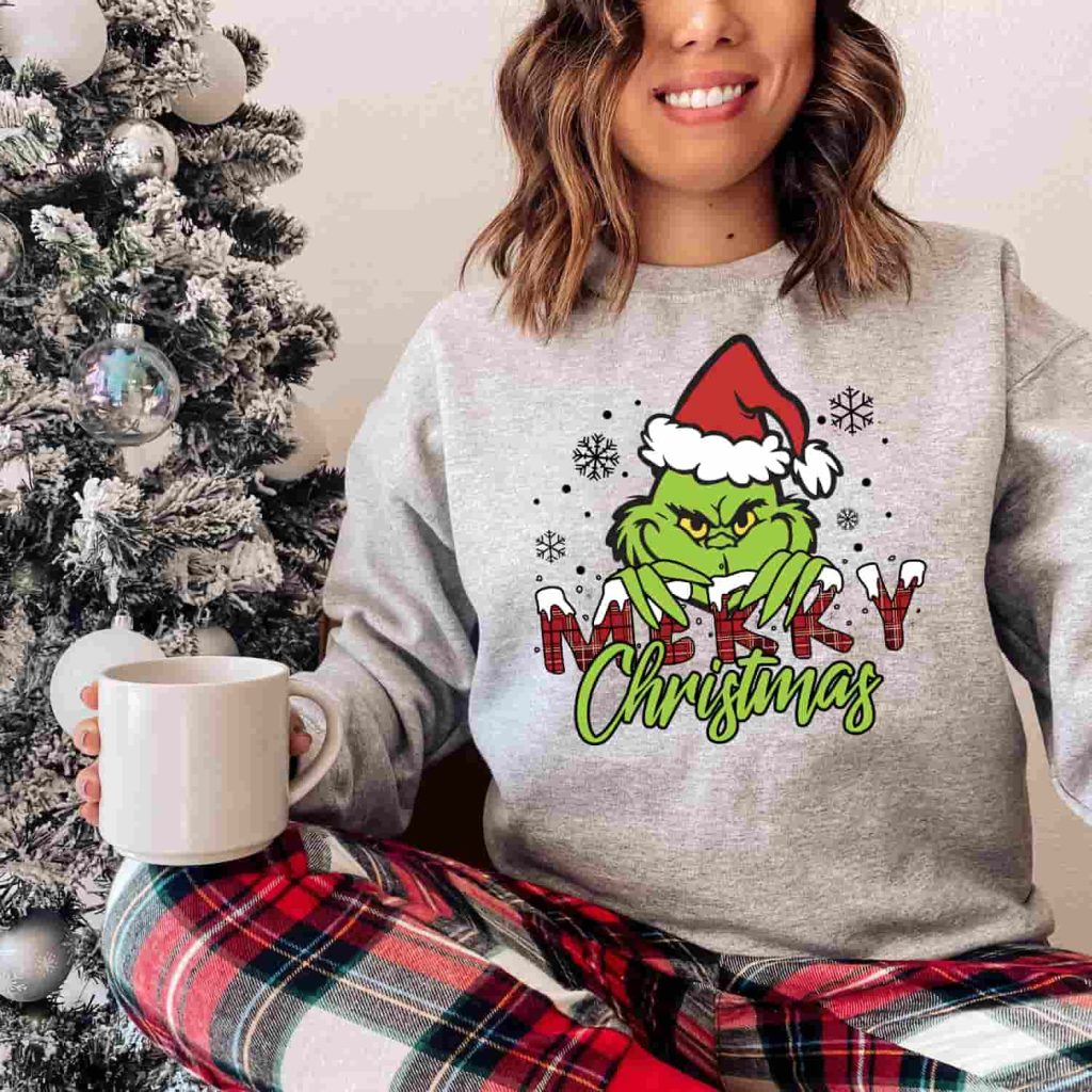 Christmas Shirts Grinch, Grinch Long Sleeve T Shirt, Christmas Gift ...