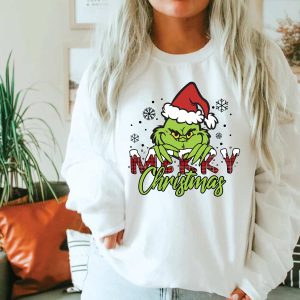 Christmas Shirts Grinch, Grinch Long Sleeve T Shirt, Christmas Gift Ideas