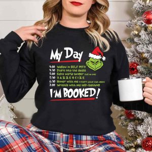 Grinch My Day Shirt Funny Christmas Sweatshirt Christmas Gift Ideas 2