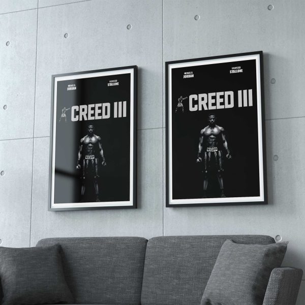 Michael B. Jordan Creed 3 Poster