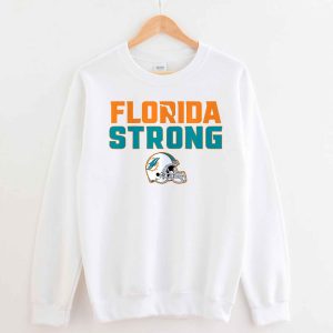 Florida Strong Dolphin Shirt, Football Miami