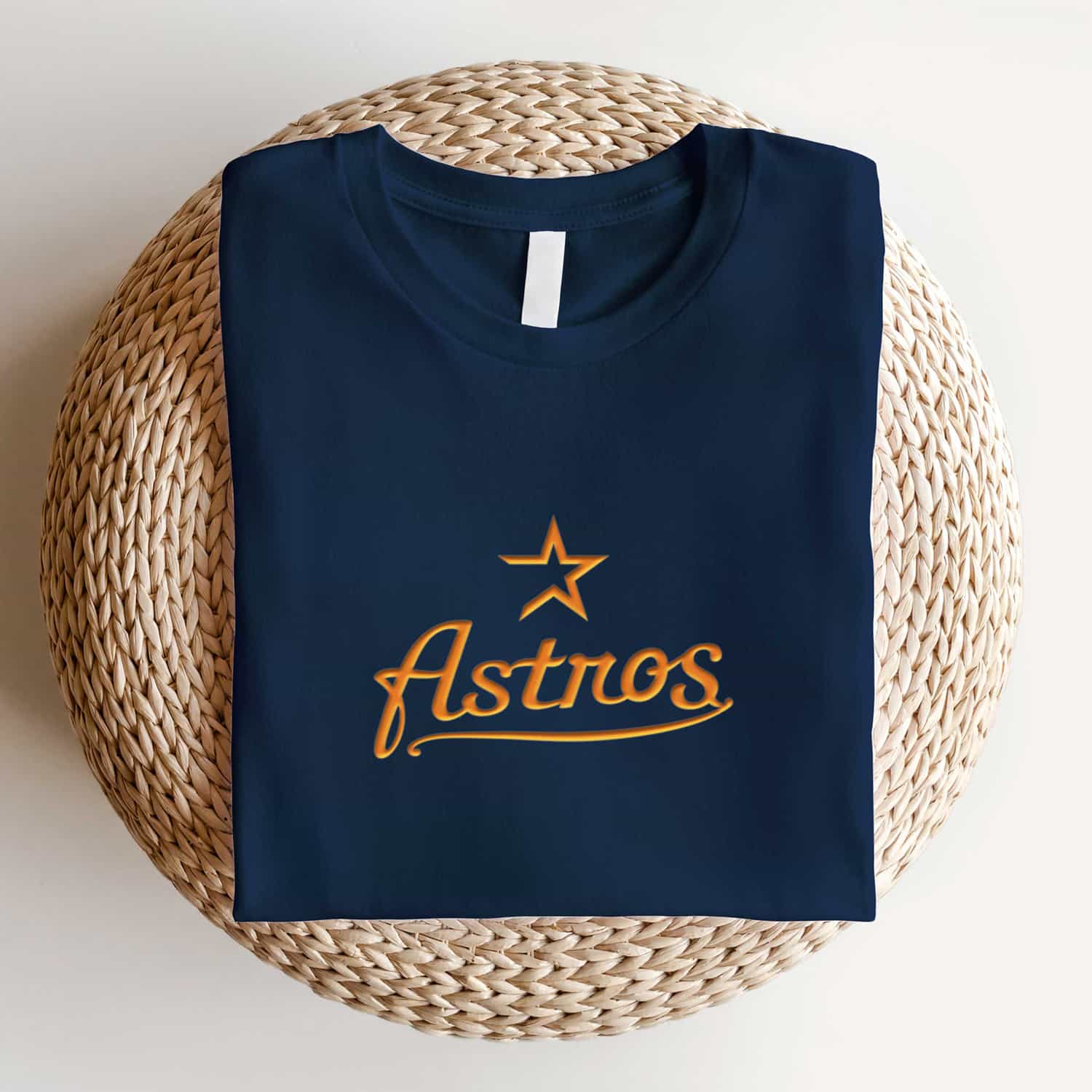 Houston Astros Embroidered Sweatshirt, Gifts for Astros Fans