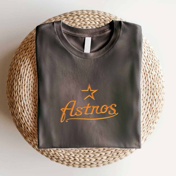 Houston Astros Embroidered Sweatshirt, Gifts for Astros Fans, Astros Houston Astros