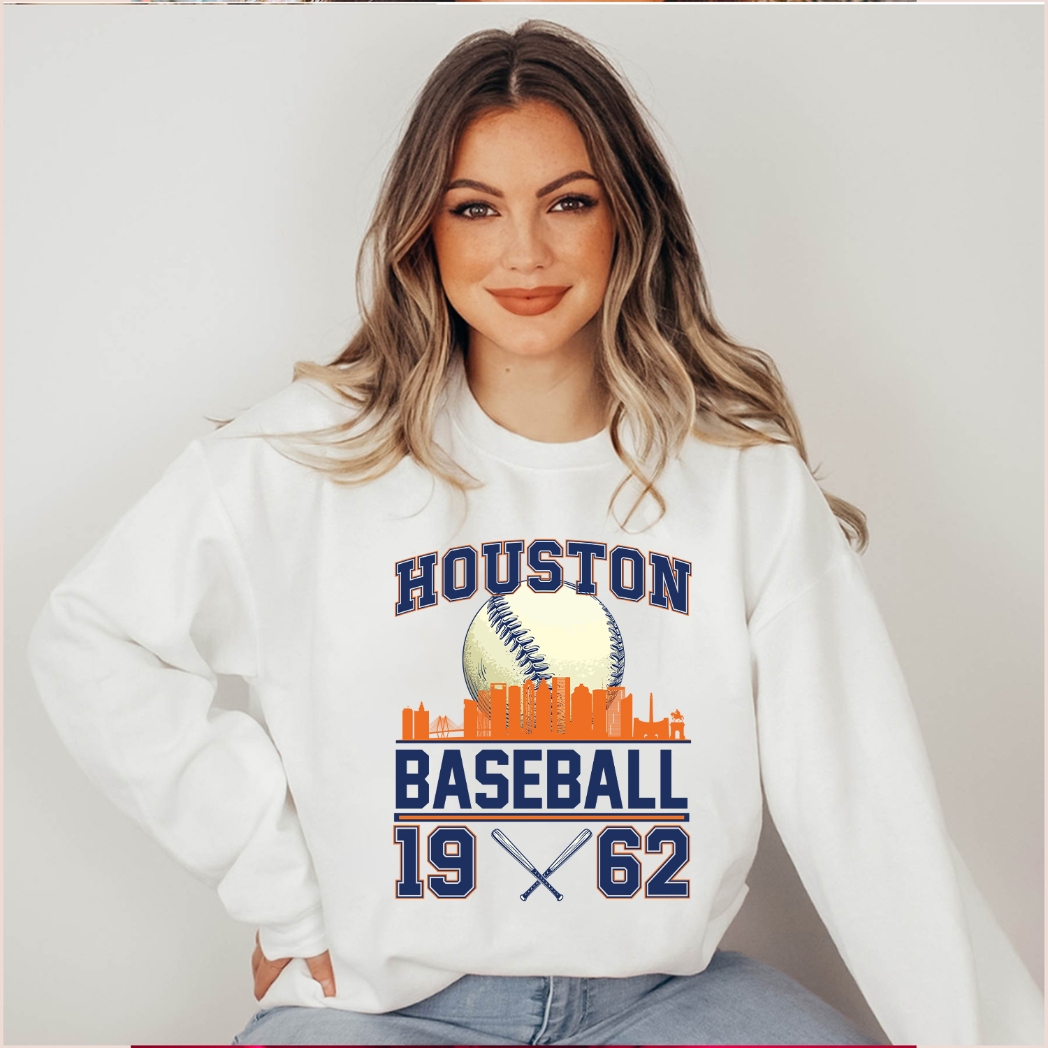 Shirts, Houston Astros Long Sleeve Retro Tee