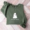 Halloween Boo You Whore Ghost Sweatshirt, Mean Girls Inspired