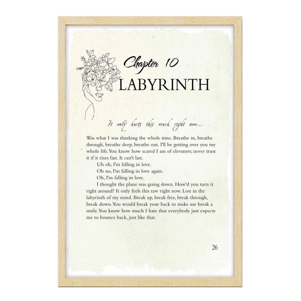 Labyrinth Taylor Swift Poster, Midnights Poster, Gifts for Taylor Swift Lovers