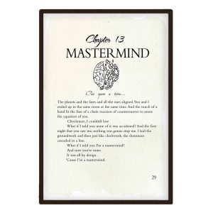 Mastermind Taylor Swift Poster, Midnights Poster, Gifts for Swifties