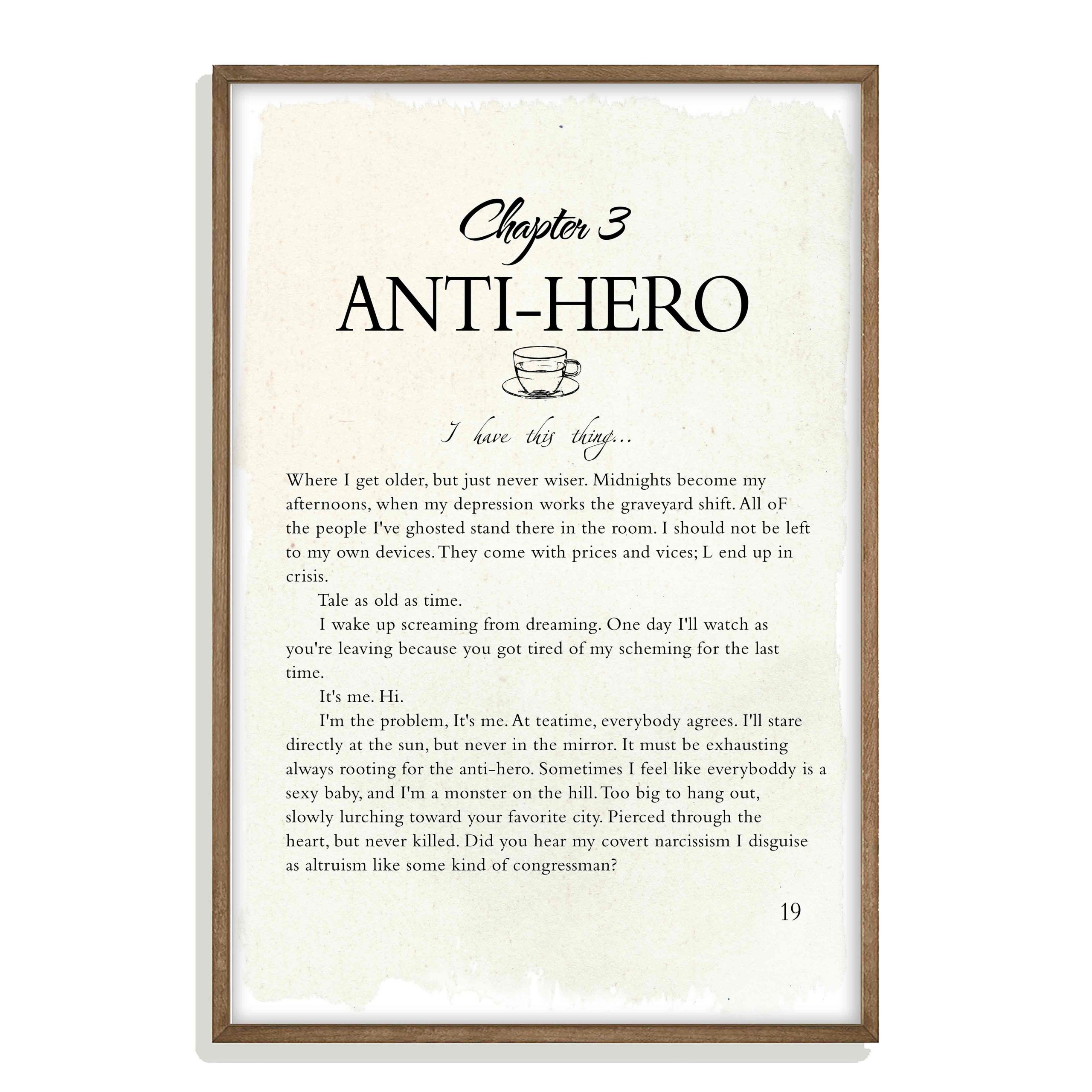 Anti-Hero lyrics