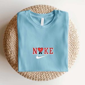 Nike Heart Bad Bunny Embroidered Sweatshirt Un Verano Sin Ti Gifts for Bad Bunny Fans 1