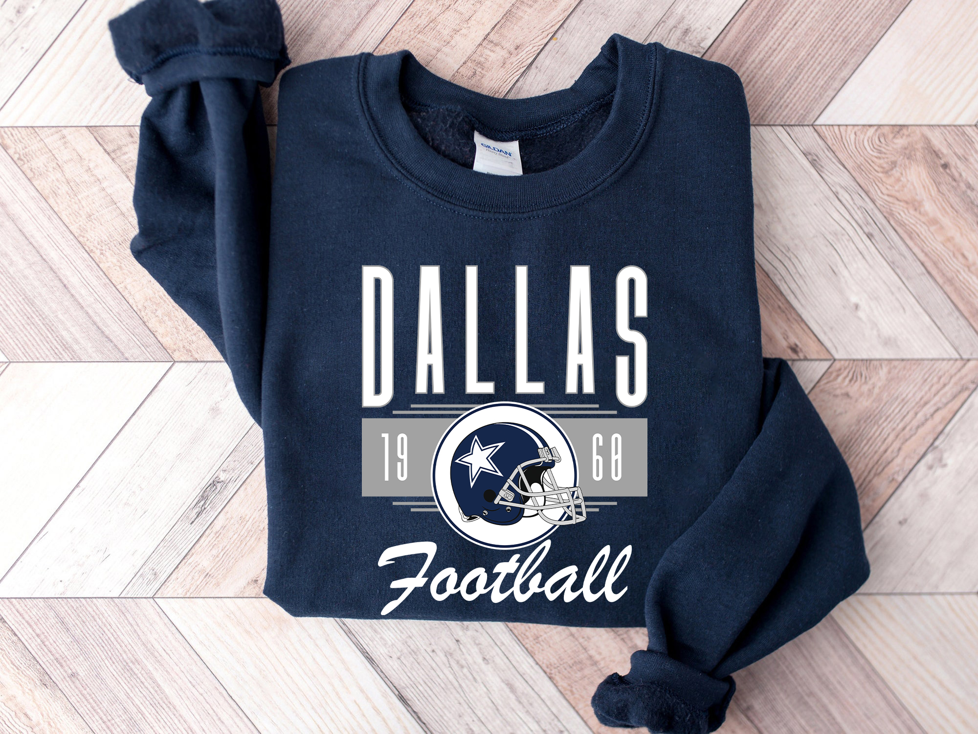 Dallas Cowboys American Football Retro 90s Sweatshirt - Happy
