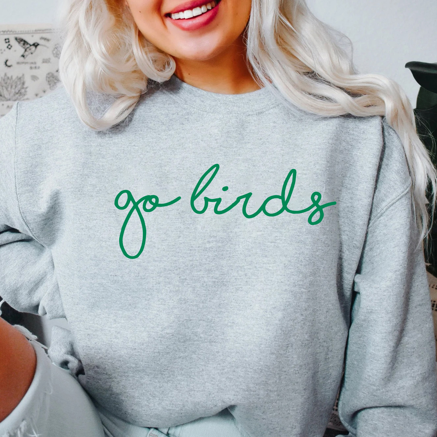 Funny Philadelphia Eagles Shirts, Go Birds Sweatshirt, Gifts For Eagles  Fans - Happy Place for Music Lovers
