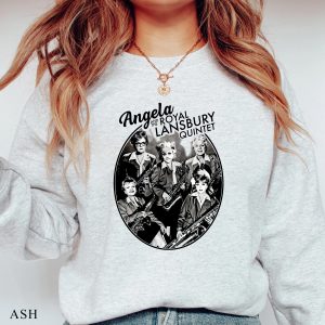 Angela Lansbury Band Shirt, Jessica Fletcher, Murder She Wrote Sweatshirt