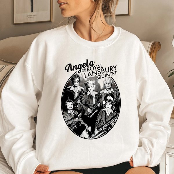 Angela Lansbury Band Shirt, Jessica Fletcher, Murder She Wrote Sweatshirt