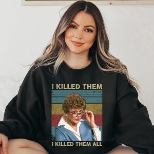 Jessica Fletcher I Killed Them I Killed Them Shirt, Murder She Wrote Fan Gift, Angela Lansbury