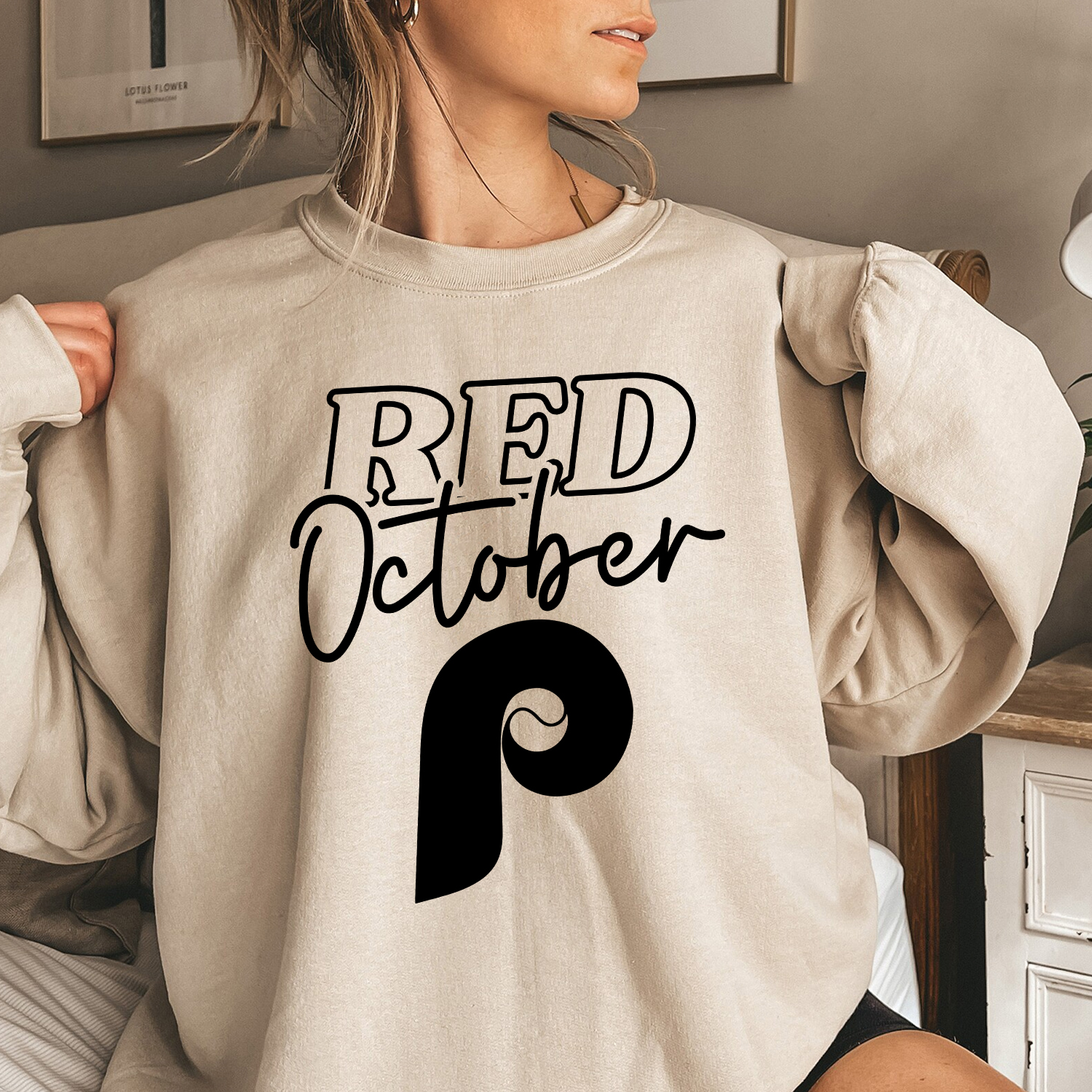Phillies Philly Red October Cute Ghost shirt