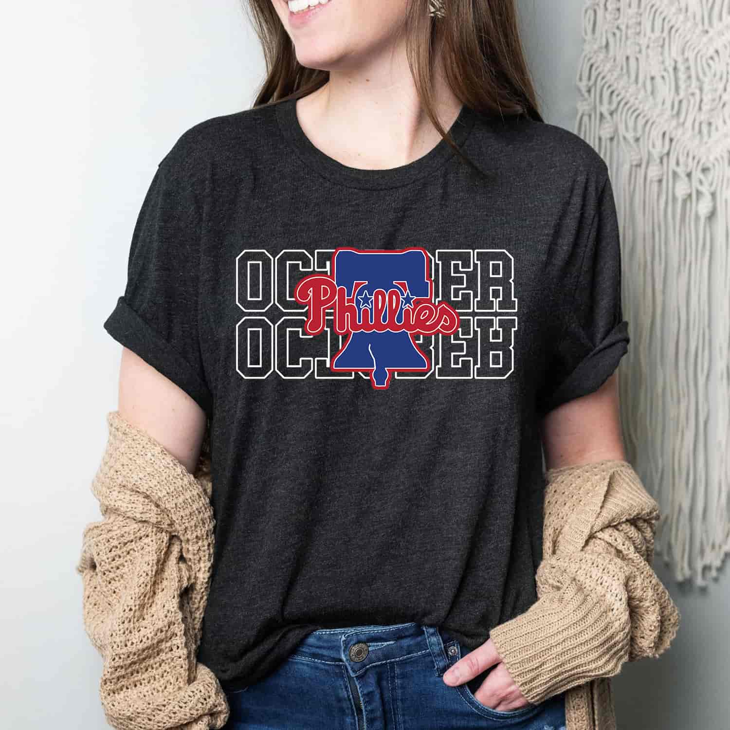 Red October Phillies Shirt, Gifts for Men and Women Phillies Fans - Bring  Your Ideas, Thoughts And Imaginations Into Reality Today