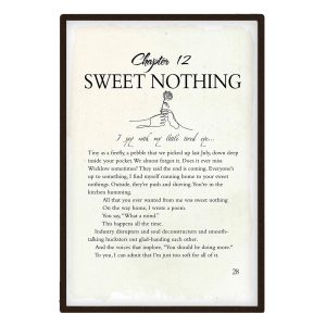 Sweet NothingTaylor Swift Poster Midnights Poster Gifts for Swifties 3