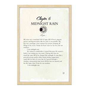 Taylor Swift Midnight Rain Song Poster Midnights Poster Gifts for Taylor Swift Lovers 1