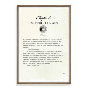 Taylor Swift Midnight Rain Song Poster Midnights Poster Gifts for Taylor Swift Lovers 2