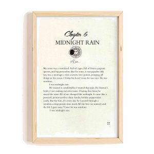 Taylor Swift Midnight Rain Song Poster, Midnights Poster, Gifts for Taylor Swift Lovers