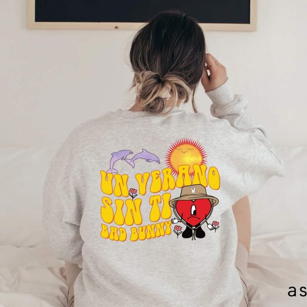 Un Verano Sin Ti Bad Bunny Long Sleeve Shirt, Gifts for Bad Bunny Fans