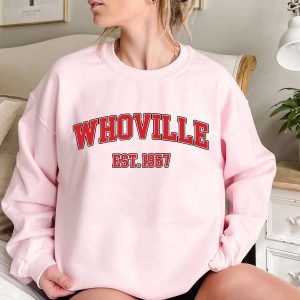 Whoville Sweatshirt Vintage Grinch Christmas Shirt Christmas Gift Ideas 2