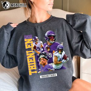 Adam Thielen Shirt Minnesota Vikings T shirt Mens Gifts for