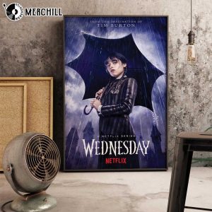 Addams Wednesday Movie 2022 Poster Gift for Fans 4