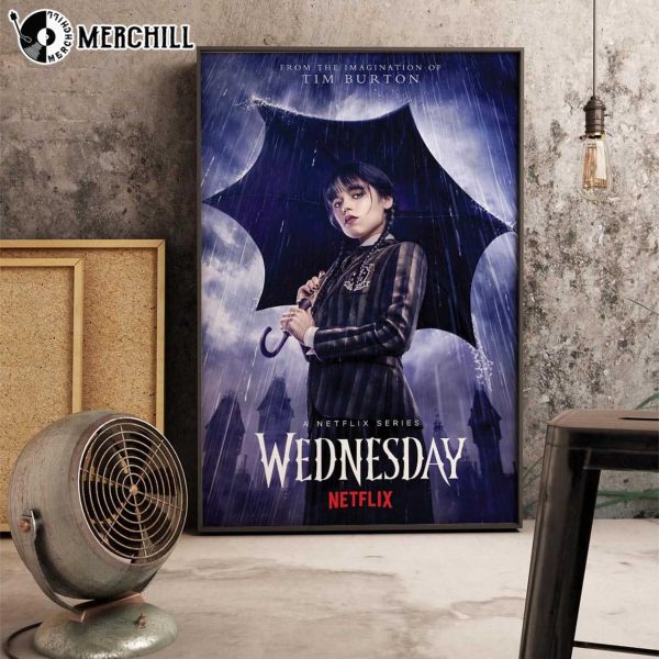 Addams Wednesday Movie 2022 Poster Gift for Fans