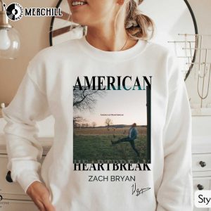 American Heartbreak Album Cover Shirt Zach Bryan Sweatshirt 4