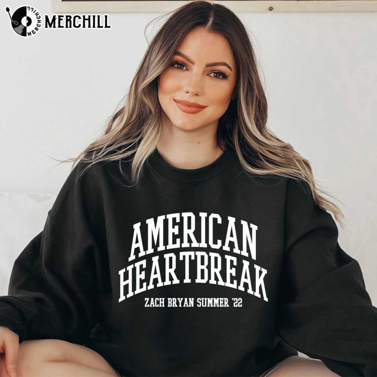 Zach Bryan American Heartbreak Album Cover Shirt Gift For Fans of Zach ...