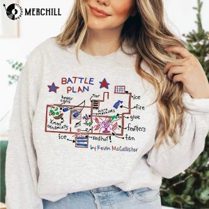 Battle Plan by Kevin Mccallister Shirt Home Alone Christmas Shirt Funny Christmas Gifts 2