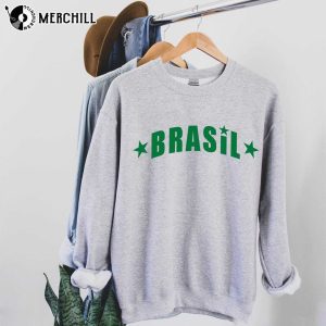 Brasil T Shirt Brazil Shirt Womens Gift for Soccer Fans