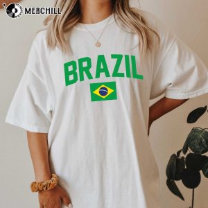 Brazil Football Shirt Brasil World Cup Sweatshirt Gift for Fans 7