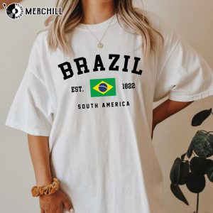 Brazil Shirt Soccer Est. 1822 South America World Cup 2022 Sweatshirt 3