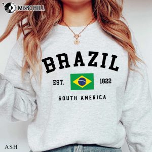 Brazil Shirt Soccer Est. 1822 South America World Cup 2022 Sweatshirt 4