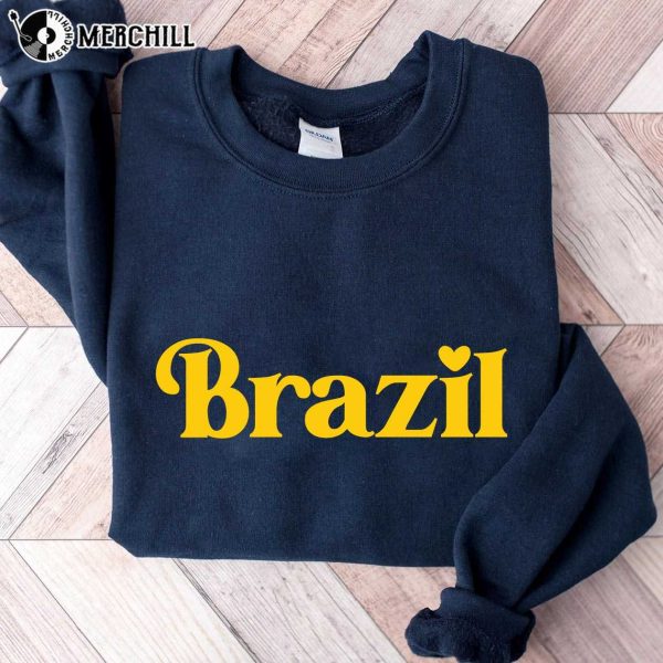 Brazil World Cup Shirt Soccer Brasil Tshirt Gift Ideas 2022