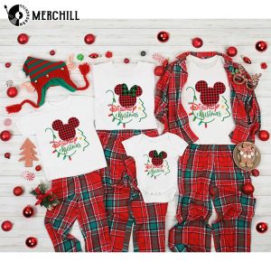 Christmas Disney Shirts for Family Mickey and Minnie Christmas Shirts Gifts for Disney Lovers
