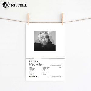 Circles Mac Miller Poster Gifts for Mac Miller Fans 3