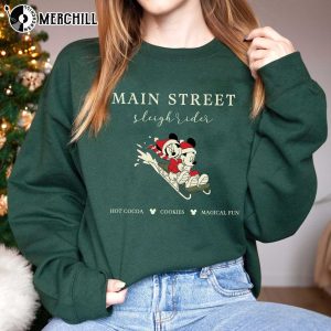 Disneyland Main Street Christmas Sweatshirt Couples Christmas Shirts Christmas Ideas for Couples