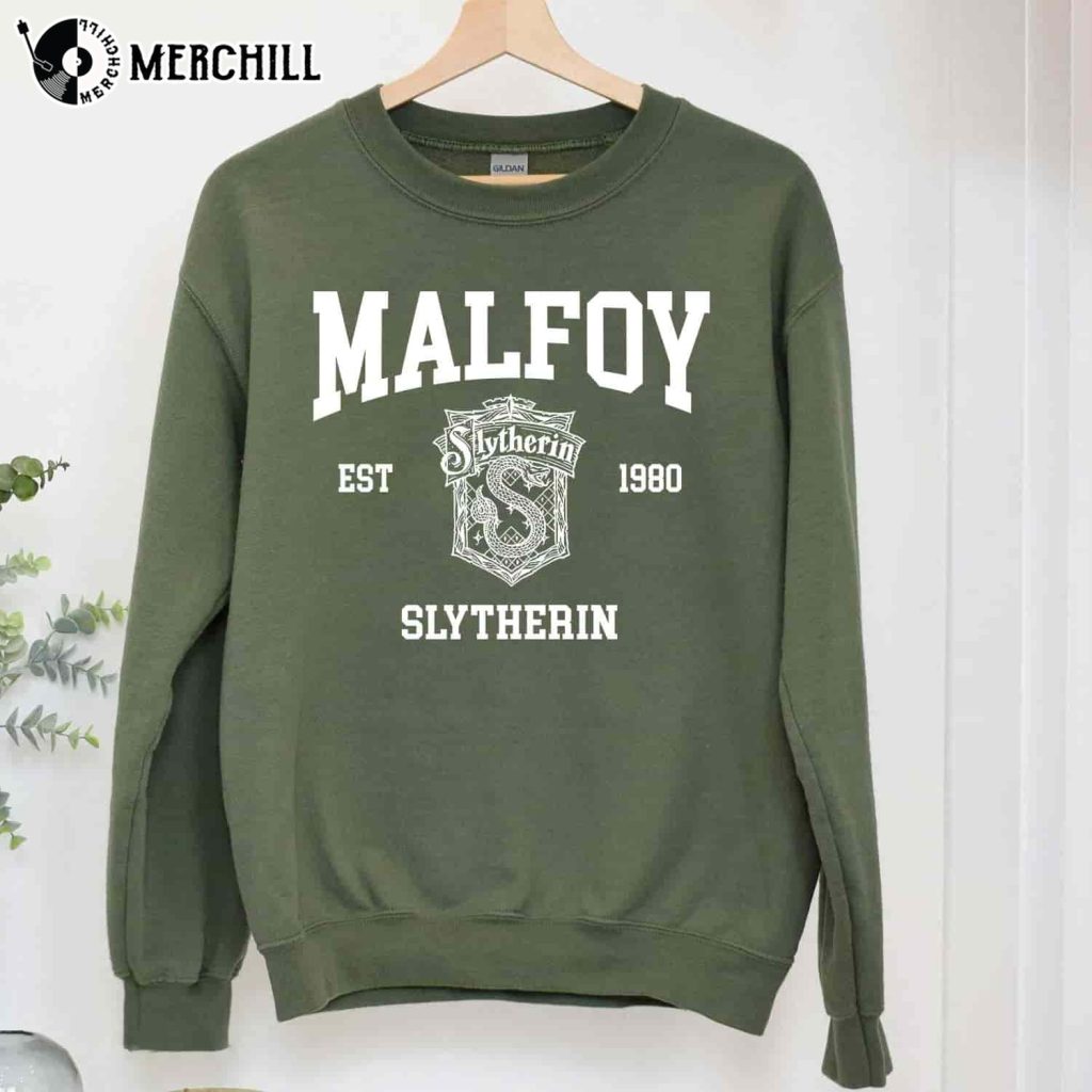 Malfoy slytherin hoodie sale